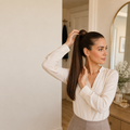 SISIYUYU Wrap Around Human Hair Ponytail Extension