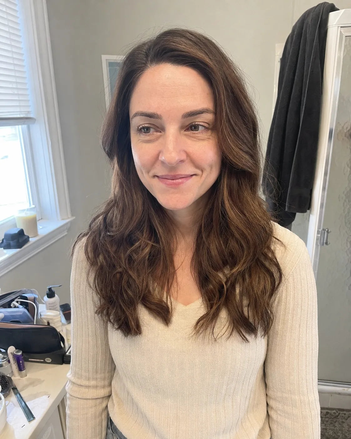 Everyday brunette finish, Halo hair inspiration