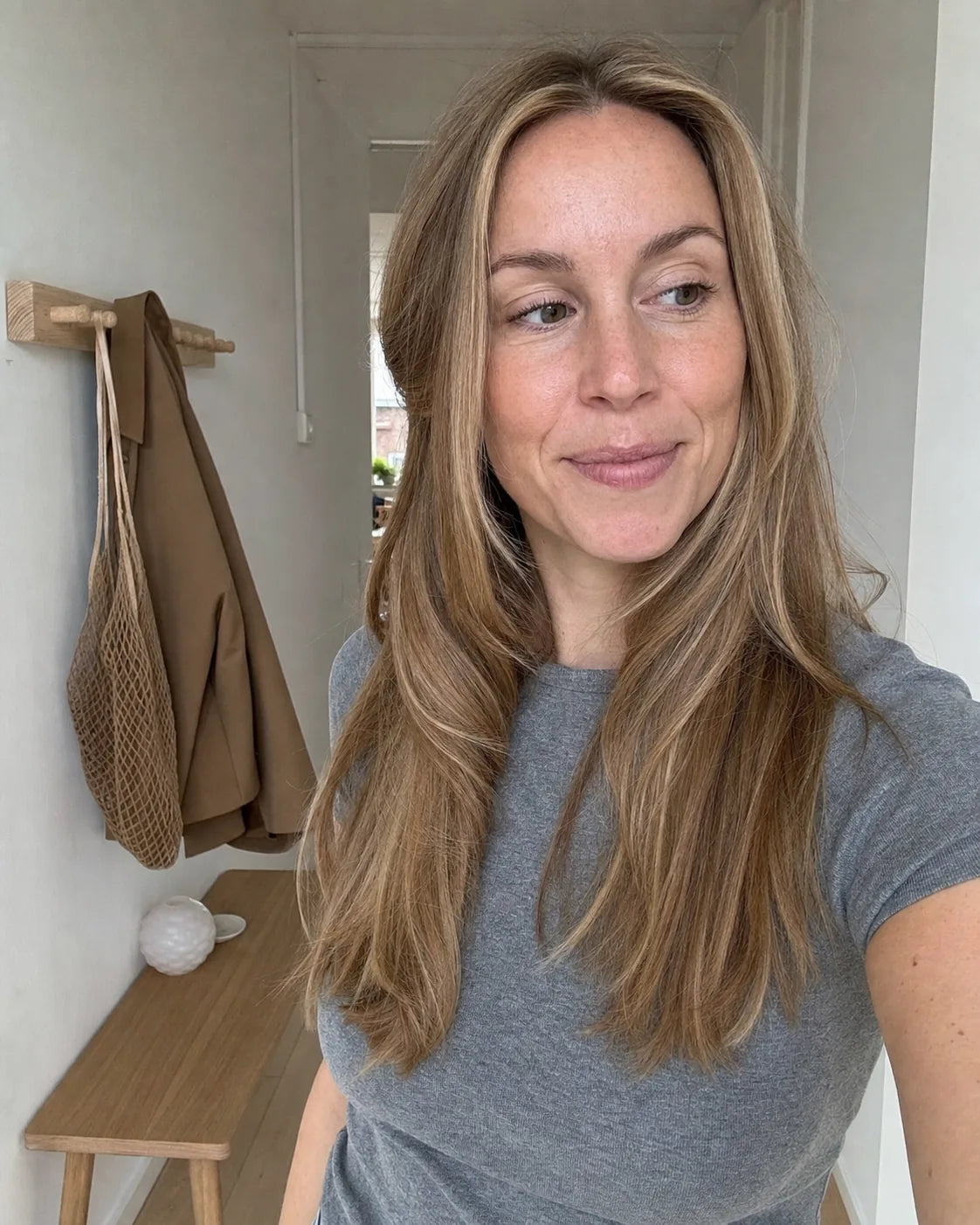 Low-key everyday length, Halo hair inspiration