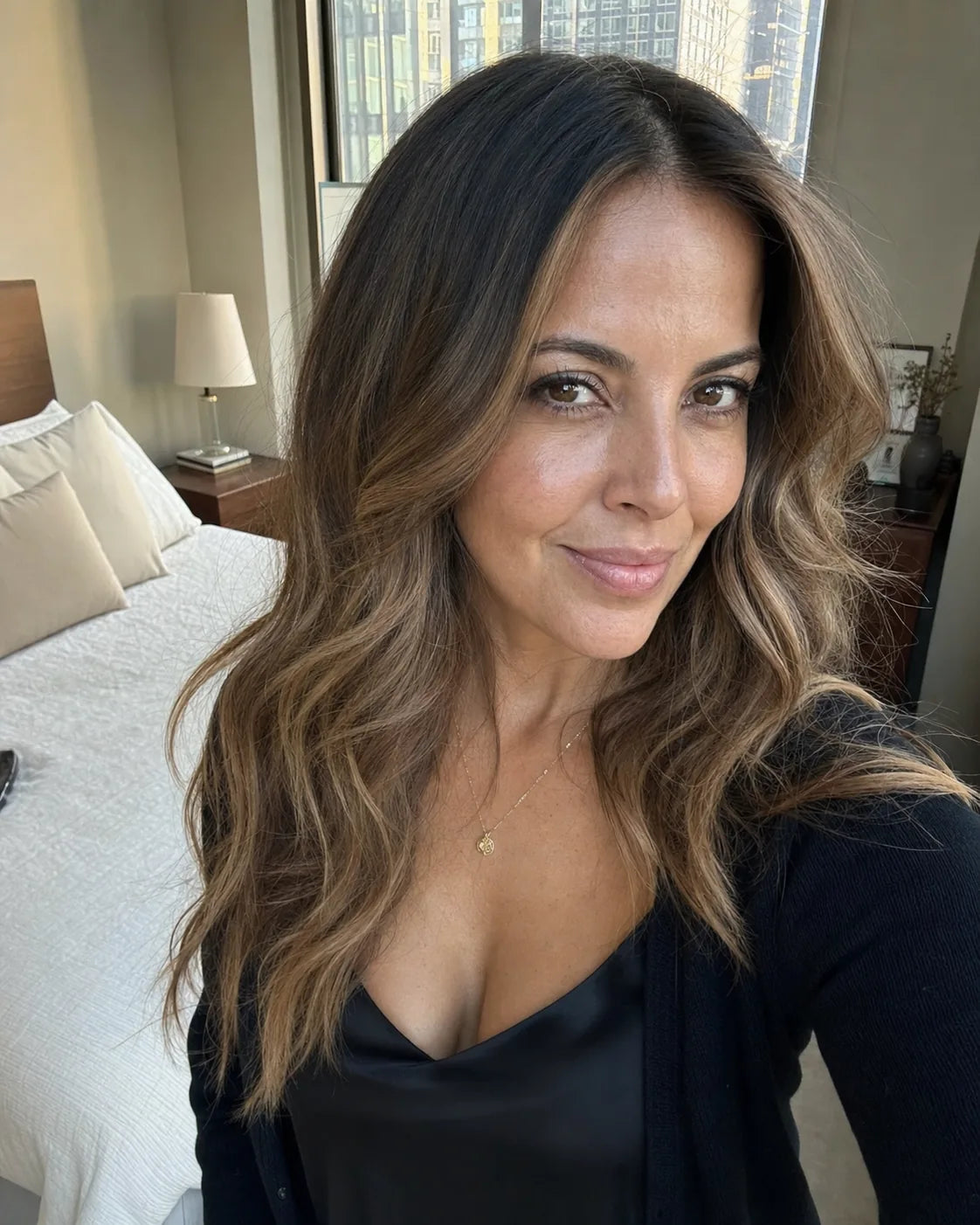 Caramel balayage finish, Halo hair inspiration